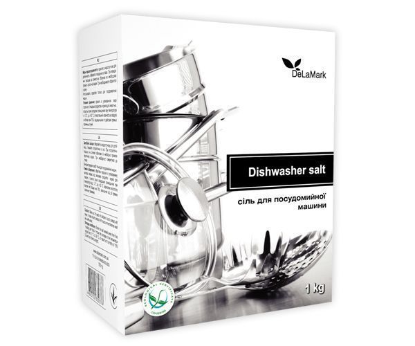 Сіль для посудомийної машини Delamark, 1 кг